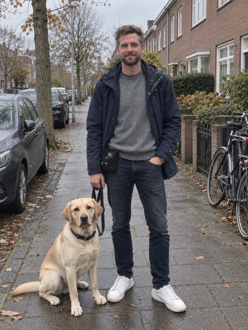 Daan Bakker, gespecialiseerde gedragscoach bij DoggoPlan