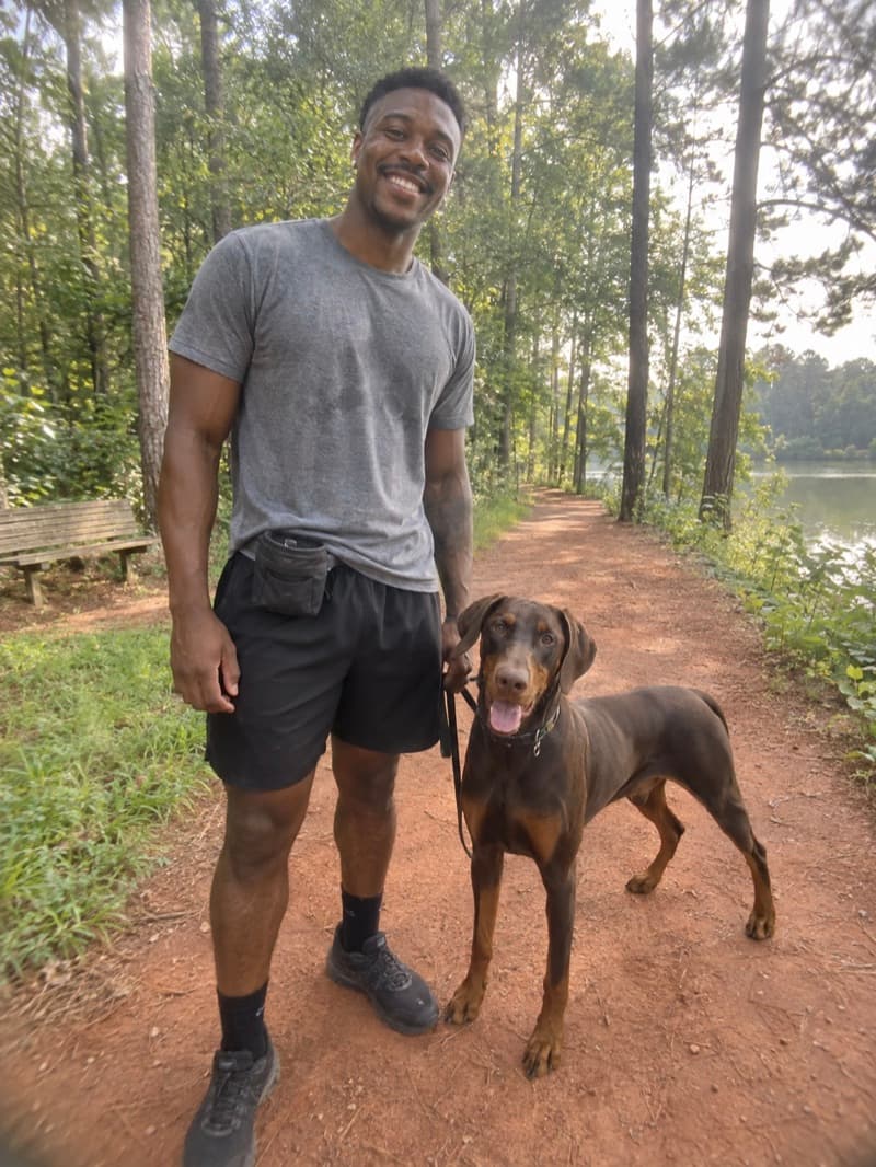 Darius Jackson from the DoggoPlan coaching team